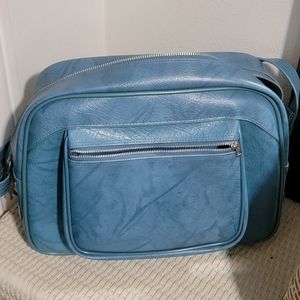 Vintage American Tourister Blue messenger bag